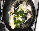 Foto del paso 6 de la receta: Sepia a la plancha con salteado de espárragos y gambas