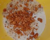 A picture of step 2 of Oats cake.