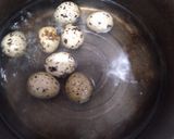 Foto langkah ke 1 dari resep Jangan lombok telur puyuh tahu tempe.