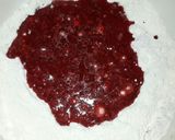 Foto langkah ke 2 dari resep Eggless Bolu Kukus Red Velvet ala".