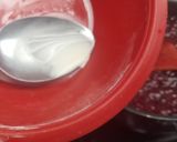 Foto del paso 4 de la receta: Panna cotta de coco con coulis de Jamaica y mezcal
