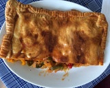 Foto del paso 3 de la receta: Empanada de verduras y pollo