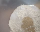 A picture of step 1 of Domino's style pasta pizza.