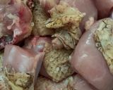 A picture of step 1 of Chicken Pepper soup.