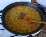 Foto del paso 12 de la receta: Albóndigas de ternera en salsa con guisantes