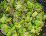 Foto del paso 6 de la receta: Brócoli salteado con jamón
