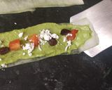 A picture of step 3 of Greeky sushi.