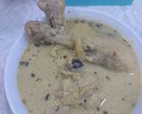 A picture of step 6 of Chicken shahi white korma.