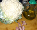 Foto del paso 1 de la receta: Coliflor al ajillo
