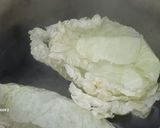 Foto del paso 2 de la receta: Hojas de col rellenas de verduras y morcilla de Burgos