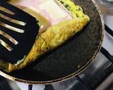 Foto del paso 5 de la receta: Espinaca a la francesa con jamón y queso (tortilla)