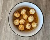 A picture of step 7 of Labneh cheese balls | homemade delicious cheese balls & spread ✨.