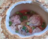 Foto langkah ke 3 dari resep Bakso ayam buah naga.