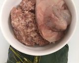 Hình bước làm 1 của món Chả cốm