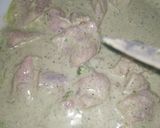 A picture of step 5 of Chicken malai boti.