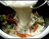 A picture of step 5 of Korean rice cake.
