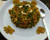A picture of step 11 of Dalia Poha.