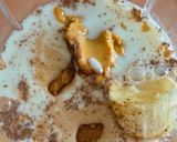 Hình bước làm 1 của món 🌱 Smoothie Chuối Ca Cao Quế Bơ Đậu Phộng (Vegan)