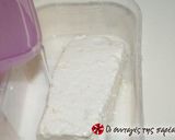 A picture of step 3 of Brine to store feta cheese.