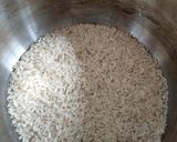 Foto langkah ke 1 dari resep Nasi Telang tanpa Rice Cooker.