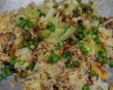 Gambar langkah 4 resipi Nasi Goreng Ikan Masin.