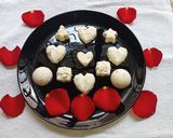 A picture of step 4 of Paneer Rose Hearts ❤️.