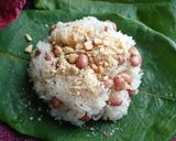 Hình bước làm 5 của món Xôi lạc (đậu phộng)