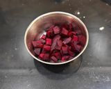 A picture of step 1 of Pinwheel Beetroot Pulp Poori.