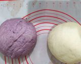 Foto langkah ke 3 dari resep Roti Tawar Ubi Ungu.