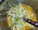 Foto del paso 1 de la receta: Omelette de repollo