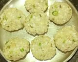 A picture of step 3 of Sabudana Vada.