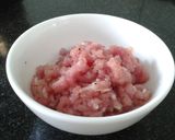 Hình bước làm 2 của món Cháo thịt bằm