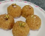 A picture of step 6 of Motichoor Laddu.