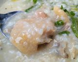 Hình bước làm 2 của món Cháo gà nấm từ cơm nguội
