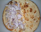 A picture of step 4 of Crispy Cubano Flatbread Sandwich.