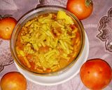 आलू सेव की सब्जी रेसिपी चरण 5 फोटो