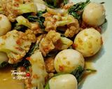 Foto langkah ke 6 dari resep Tumis Pedas Kembang Kol & Telur Puyuh.