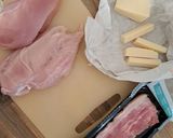 Sajttal baconnel töltött csirkemell 🧀 🥓 recept fázis 1 fotója