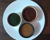 A picture of step 7 of Ragada patis.