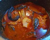 عکس مرحله 4 از دستور خورشت بادمجون و کدو با مرغ