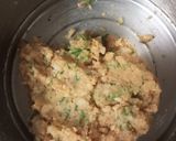 A picture of step 5 of Aloo palak paratha.