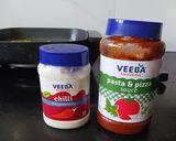 A picture of step 3 of Mini jowar pizza bites.