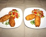 A picture of step 11 of Chilean stuffed potatoes with beef.