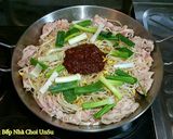 Hình bước làm 3 của món Giá Tương Xào Thịt ba chỉ 콩나물 불고기
