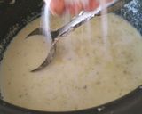 A picture of step 4 of Thandai rabdi.