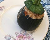 A picture of step 7 of Stuffed courgettes.