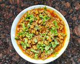 A picture of step 4 of Mashroom (Ranbhaji).