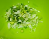 Foto del paso 5 de la receta: Yakimeshi de Pollo (No tradicional, medio huevón)