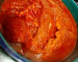 A picture of step 2 of Tacos al Pastor.