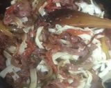 Foto del paso 4 de la receta: Centro de cuadril relleno al trapo, en brasas y puré mixto crema